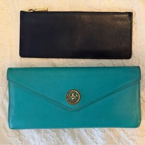 Tory Burch Vibrant Blue Wallet
